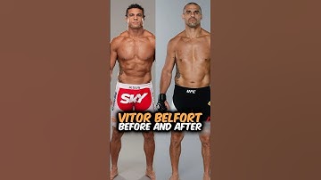 Vitor Belfort Before And After Steroids #shorts #joerogan #vitorbelfort #ufc