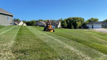 Cub Cadet Proz100 with Big League lawn striper
