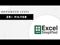 FILTER function in DAX | Advanced Excel in Arabic | FILTER في DAX إكسل بالعربي