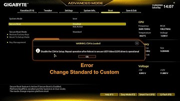 How to enable TPM 2.0 and Secure Boot on a Gigabyte motherboard - AMD Ryzen - UEFI - Windows 11