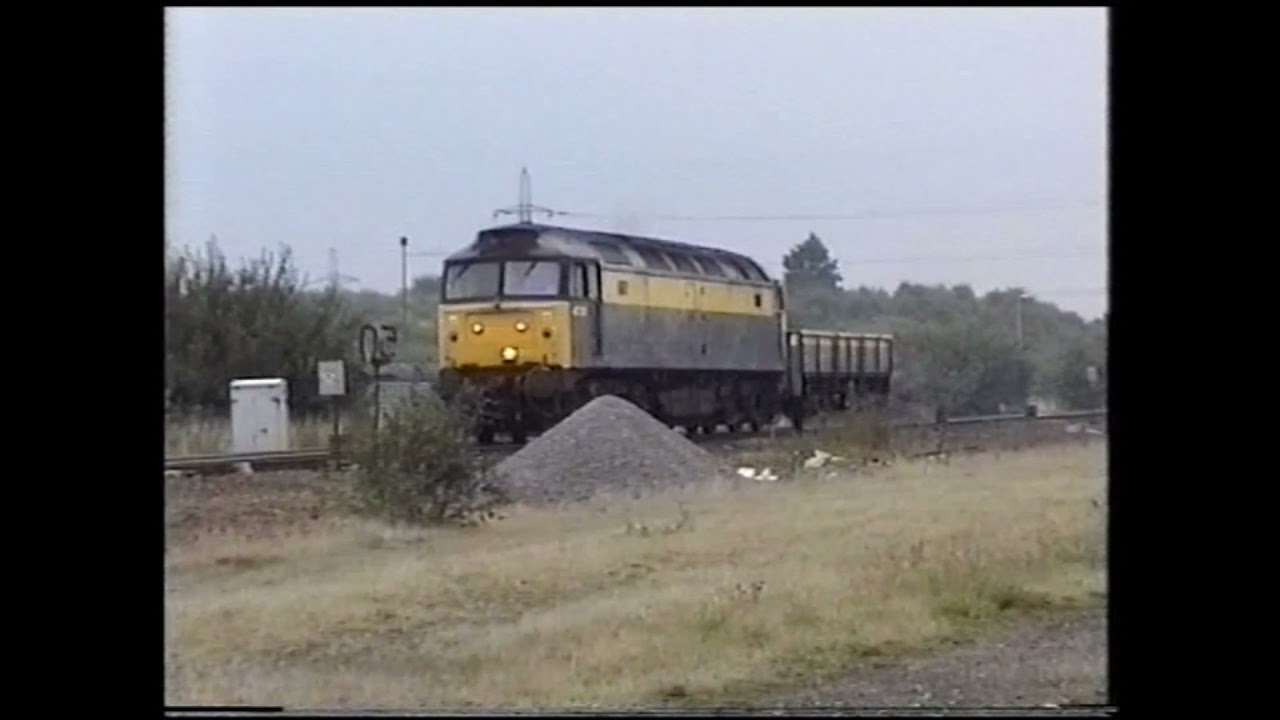 Aldwarke Junction 4th September 1998 with class 26, 31, 37, 47, 52, 56, 58, 60, HST a very good day.