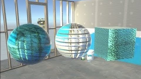 Refractive glass shader in Unity 3D using shader graph