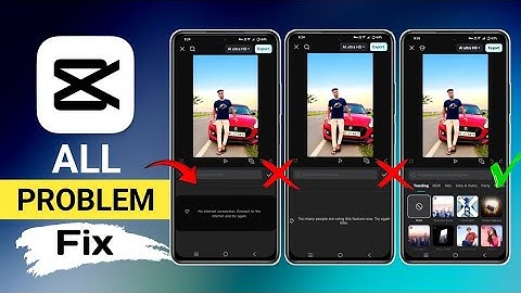 How to fix Capcut too many people are using this feature problem | Capcut 16.0.0 No Internet Problem