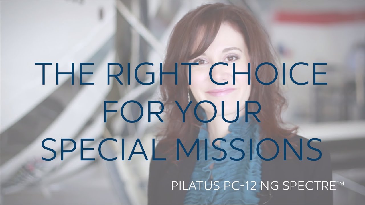 Special Mission Aircraft Pilatus PC-12 NG Spectre