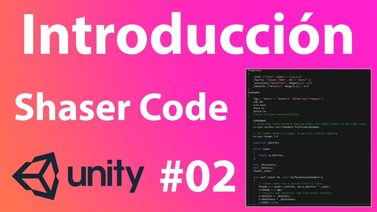 👨💻Unity Shader Code #02 2020 1 Tutorial Español - YouTube