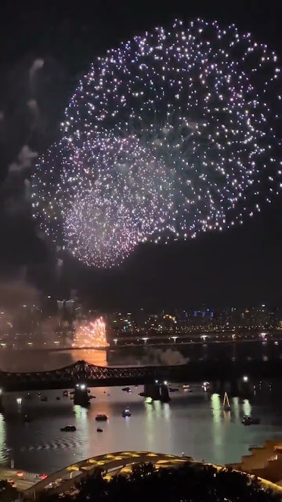 Seoul International Fireworks Festival 2023 @ Yeouido Hangang Park #fireworks #seoul #soundivlogs