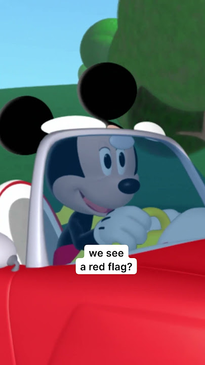 Kids: why stop at red flags when you could just ignore them? #MickeyMouseClubhouse #DisneyJunior