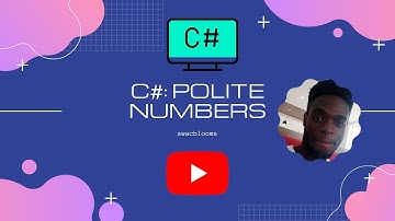 Polite Numbers in C#