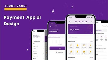 Payment App UI Design | Modern & Secure Fintech App UI/UX Design