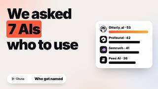 We Asked 7 AI Engines for the Best AI Visibility Tool: Here's Who Got Named