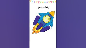 How To Draw A Rocket : Easy Drawing Tutorial #howtodraw #drawing #easydrawing