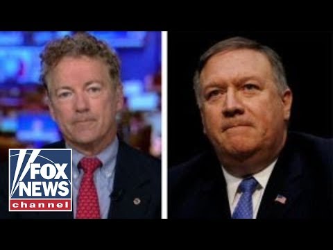 Senator Rand Paul talks change of heart on Mike Pompeo