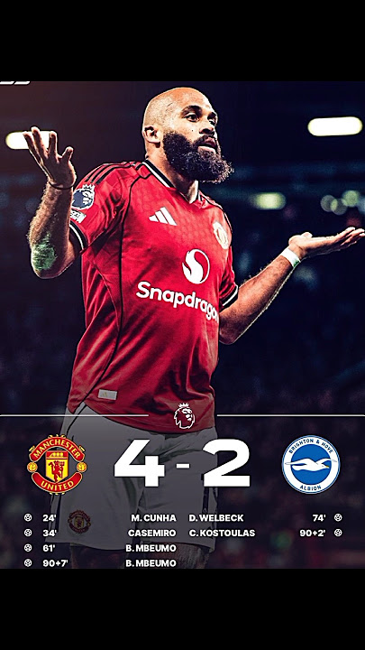 OTW PUNCAK EPL NIH KING MU 🤪 #manchesterunited #brighton #premierleague #meme #memes #fyp #shorts