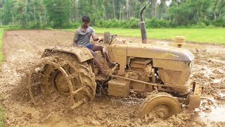 Eicher Tractor Mud Working With Disc Plough | Tractor Videos | SWAMI Tractors