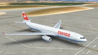 Swiss (SWR352) Airbus A330-300 Geneva-London/Heathrow
