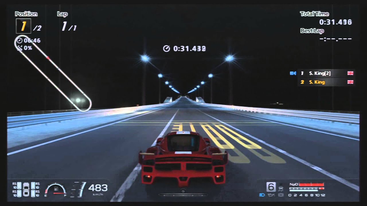 Gran Turismo 6 - Ferrari FXX '07 (532 KM/H) - YouTube