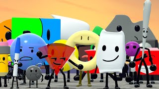 All New Battle For Dream Island & Combine All BFDI In Garry's Mod