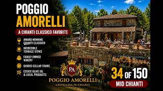Poggio Amorelli Winery | Winery #34 of 150 | Mid Chianti, Tuscany