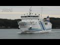 九州郵船 ダイヤモンドいき 壱岐 印通寺入港 - MS DAIAMOND IKI - 2023OCT
