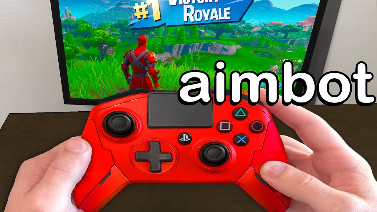 bag bred chokerende I used a $10 AIMBOT Controller and got HACKS in Fortnite... - YouTube