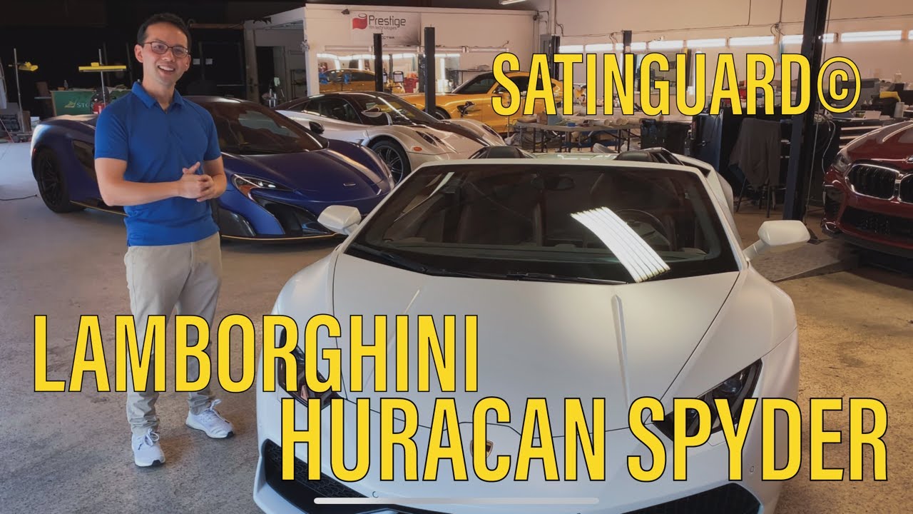Lamborghini Huracan Spyder | SatinGuard PPF