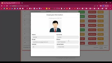 Online Crime Reporting Management System
