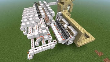 Redstone Cmd block elevator (HD) Instant call, expandable & spam proof!