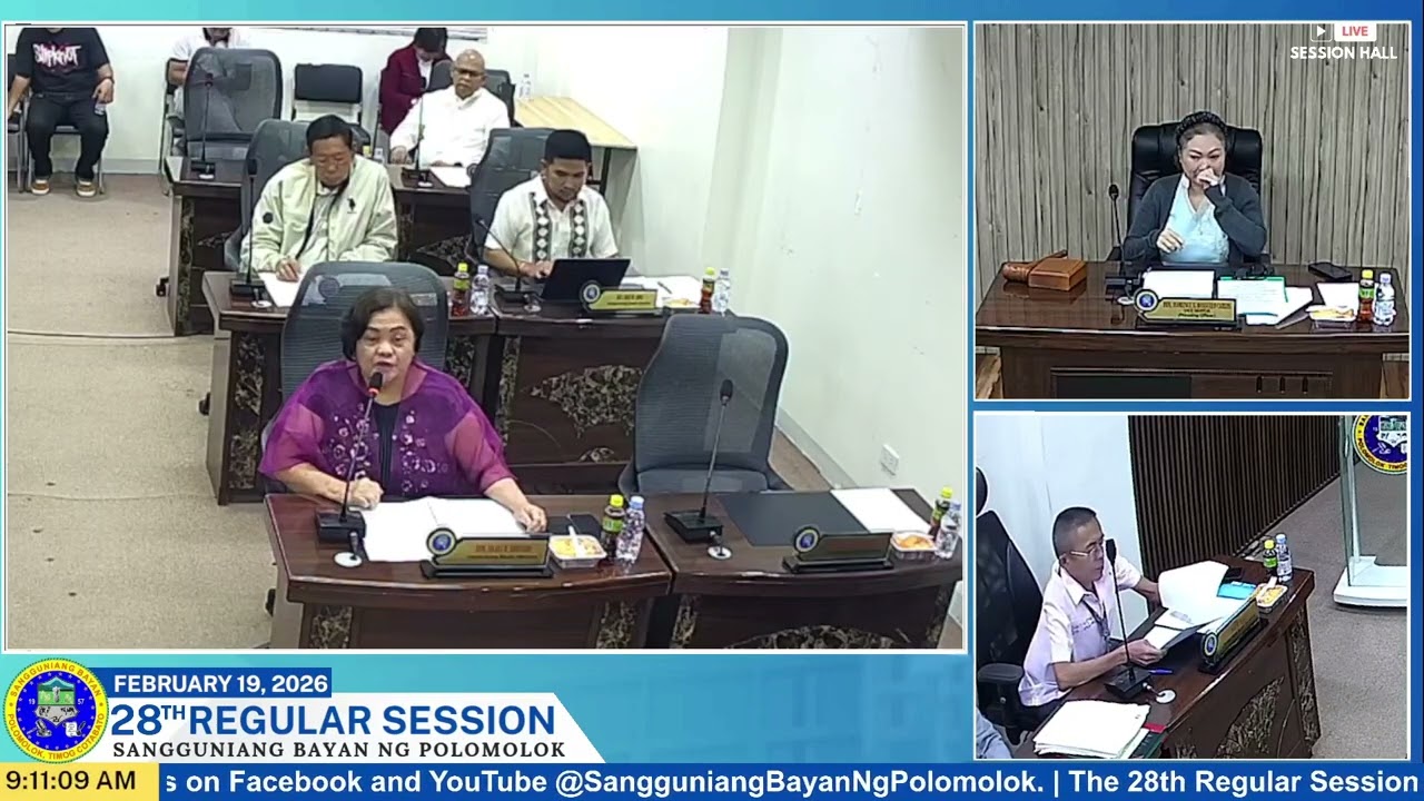 The 28th Regular Session of the 20th Sangguniang Bayan of Polomolok