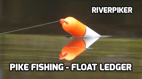 Deadbait pike fishing using the float ledger