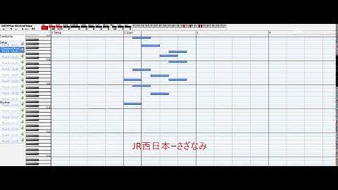jr西日本　予告メロディ【MIDI】