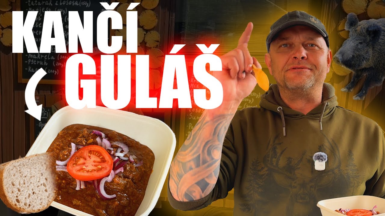 Kančí guláš, který vás dostane! 🐗🔥Tak chutná divočina