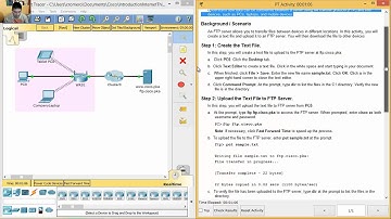 2.2.2.5 Packet Tracer - Transportation of Data