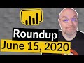 Power BI updates, DAX Fusion, and data driven subscriptions (Roundup | June 15, 2020)
