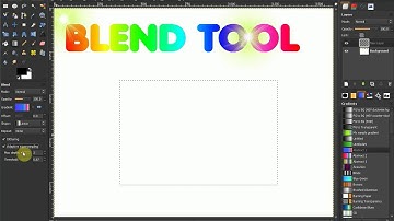 Blend tool PART 4 - GIMP Beginners