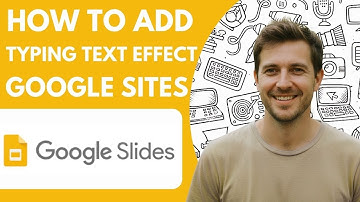 How to Add Typing Text Effect in Google Sites Google Sites Full 2026 Guide