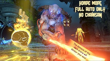 Doom Eternal Horde Mode using only Full Auto - Deathless Nightmare, No Chainsaw/Hammer