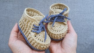 Booties crochet shoes/10cm
