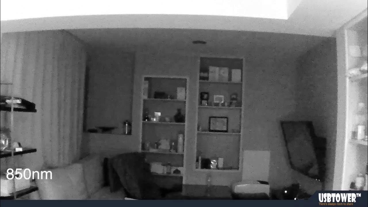 850nm vs. 940nm infrared illuminators demonstration. YouTube