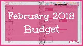 February 2018 Budget Plan With Me!