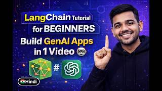 Build AI Apps using LangChain 🚀 | Complete Beginner Guide (GenAI Hindi Tutorial) | AI | Learn AI