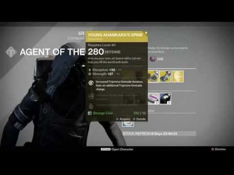 Xur's First Visit for The Taken King! Destiny
