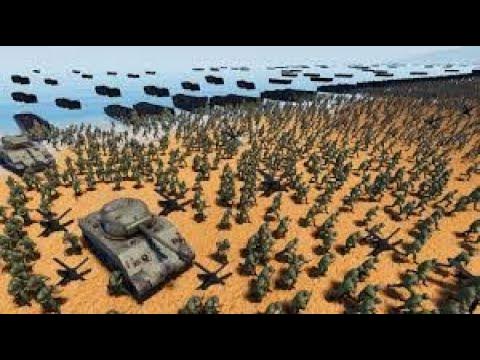 1,000,000 WW2 SOLDIERS VS 4,000,000 EVIL ZOMBIES UEBS2 - YouTube
