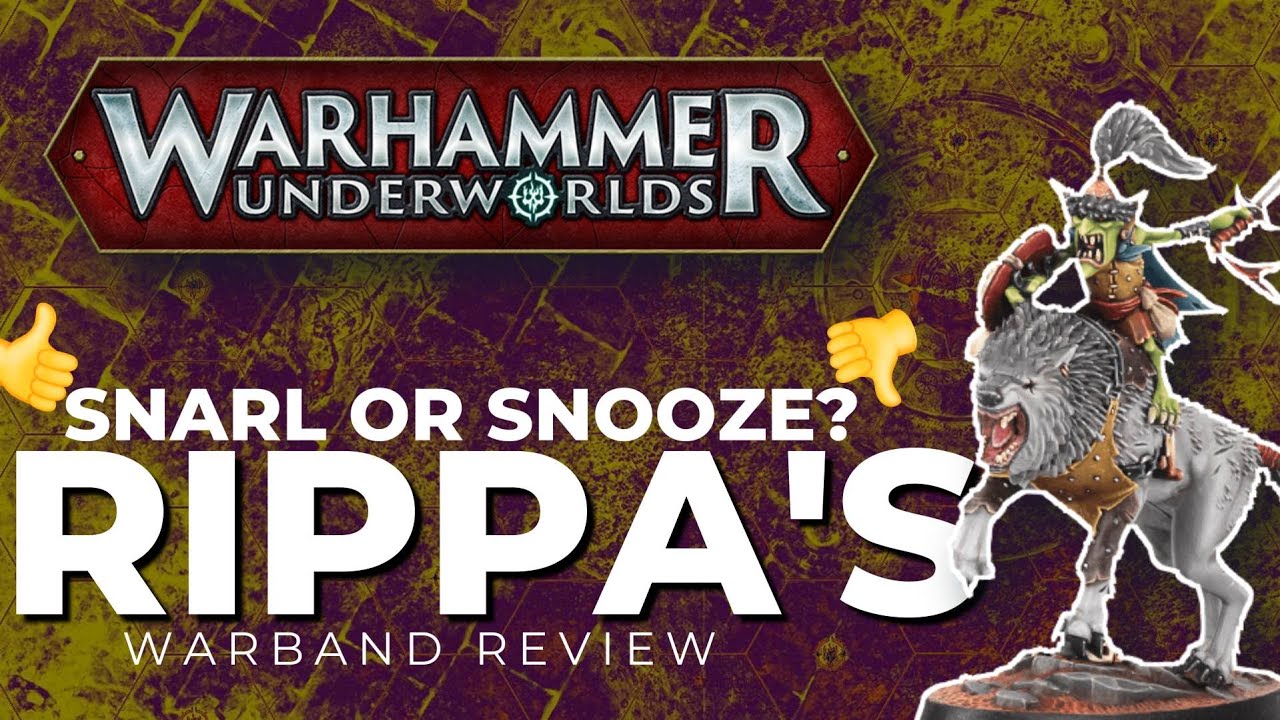 Обзор Rippa's Snarlfang Warband || Warhammer Underworlds Spitewood
