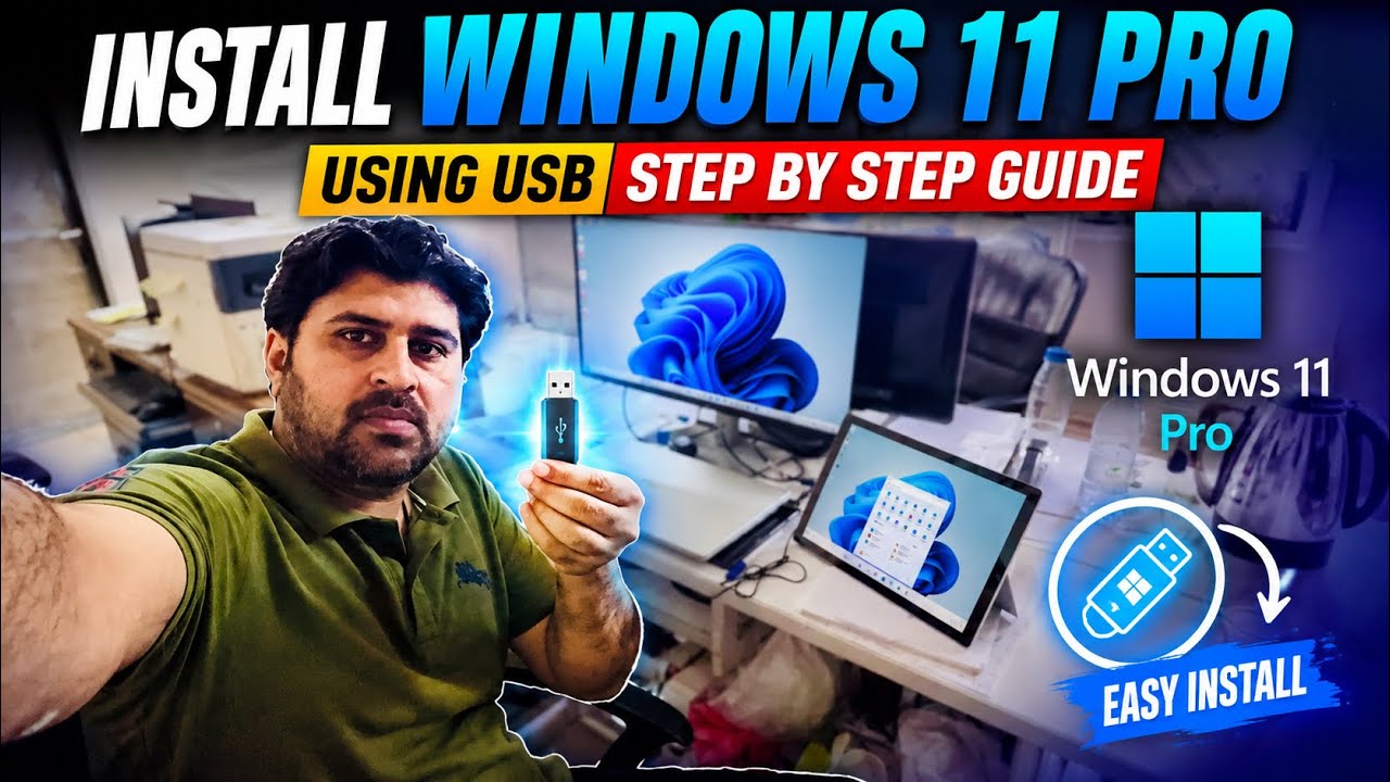 How to Reinstall Windows 11 Pro on Surface Pro 7+ Using Recovery