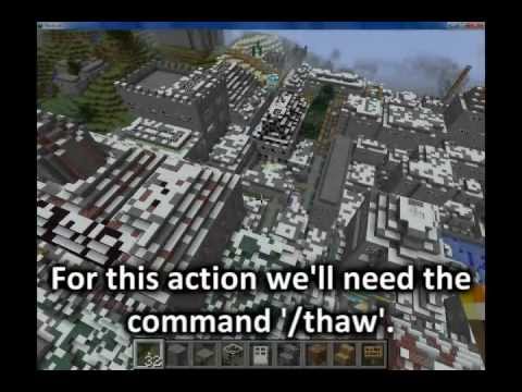 Video: Hoe Verwijder Je Alle Sneeuw In Minecraft