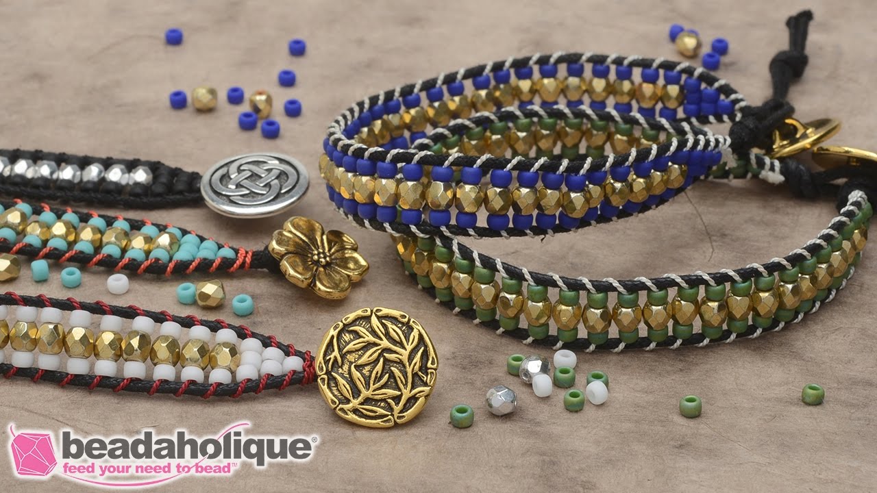 Cellini Spiral Bracelet - Christmas Wreath - Exclusive Beadaholique Je