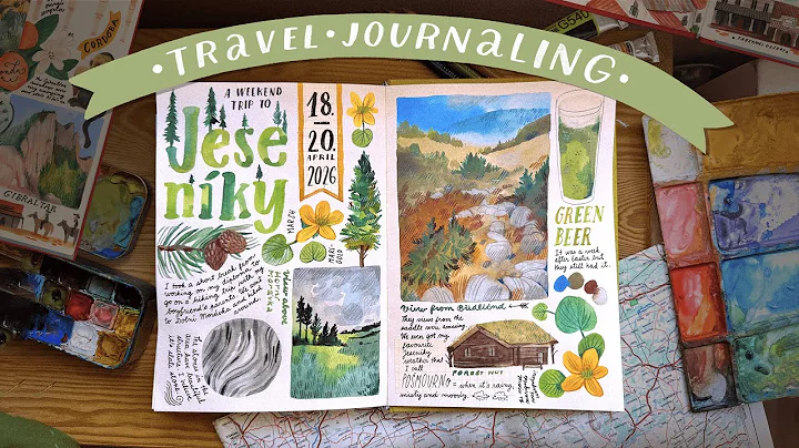 Let's do some travel journaling & my travel art supplies! thumbnail