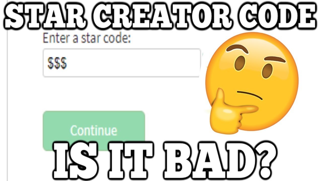 Roblox Did Something Good Roblox Star Creator Codes - what do star creator codes do in roblox