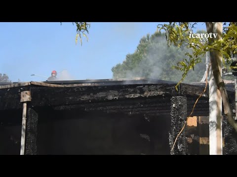 A fuoco il Kiosko Il Vincanto a Villa Verucchio. Si ipotizza il dolo