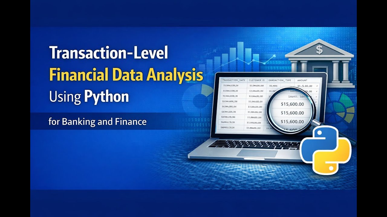 Transaction-Level Financial Data Analysis Using Python for Banking and ...